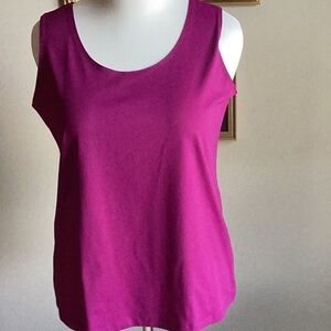 Chico's Pink Tank Top Sleeveless Knit